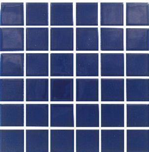 23x23mm Plain Blue Series Swimming Pool Tiles