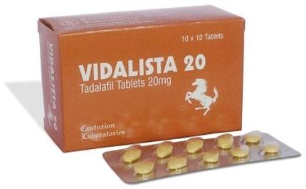 Vidalista 20mg Tablets, Packaging Size : 10*10 per Box
