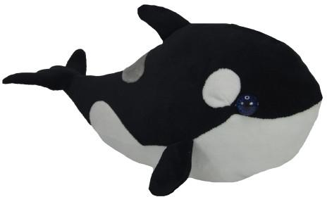 Dolphin Stuffed Soft Toy, Color : Black