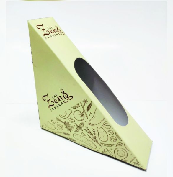 Paper sandwich packaging box, Feature : Disposable, Quality Assured, Recycled