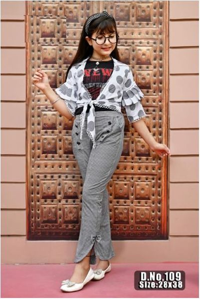Trouser Suit Girl  Girls Suits  Maharani Designer Boutique