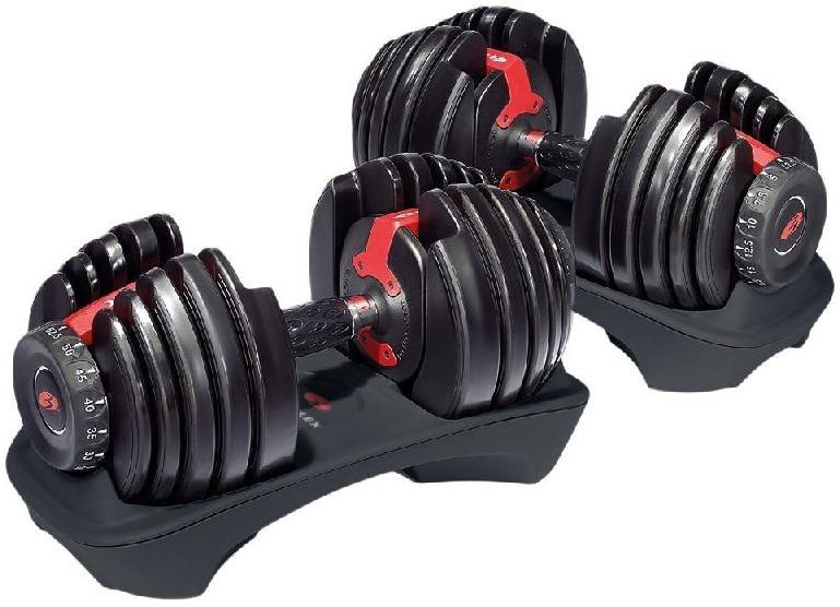 Bowflex SelectTech 552 Adjustable Dumbbells (Pair), for Home, Color : Black