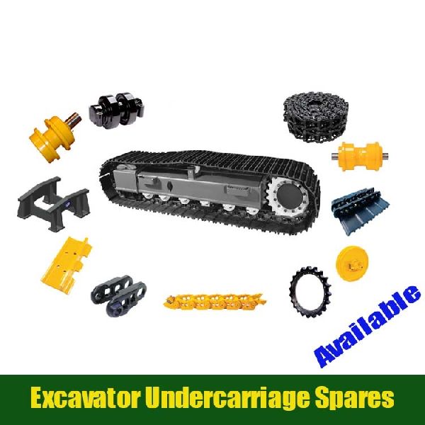 Excavator Undercarriage Spares Available, for Construction Use, Color