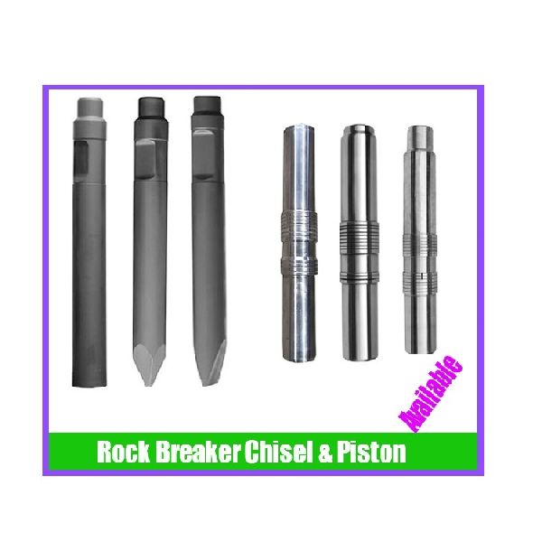 Hydraulic Rock Breaker Chisel &amp;amp; Piston