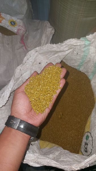 Yellow HDPE Granules