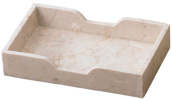 Polished Marble Towel Tray, for Food Serving, Serving, Size : Multisize