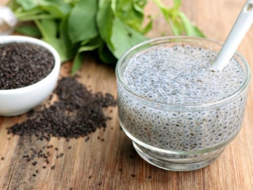 Organic Basil Seeds, for Health Supplement, Medicine, Packaging Size : 10-20kg