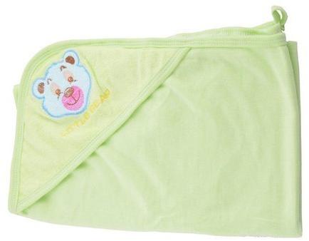 Green Baby Fleece Cartoon Towel, Age Group : 12 Month