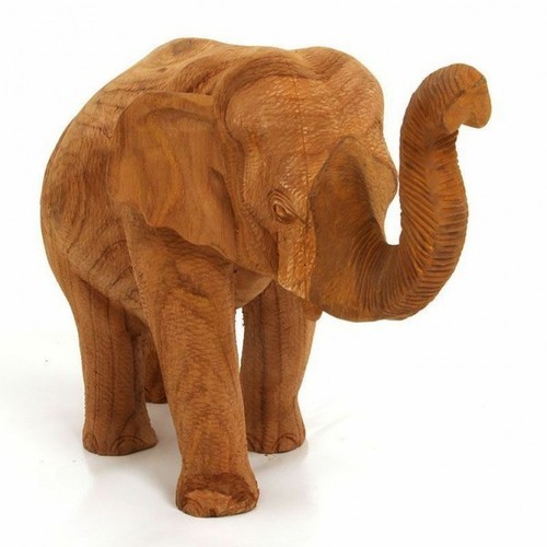 Wooden Elephant Statue