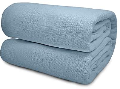 Micasa Decor Cotton Thermal Blanket, for Home, Hotel, Gifting Purpose, Packaging Type : Zip Bags