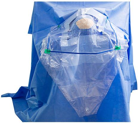 Bi-HyC Craniotomy Drape Kit, Color : Blue