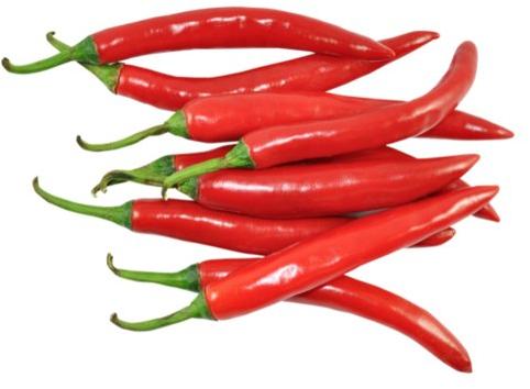 Natural red chilli, Feature : Hot Taste, Hygienic Packing, Optimum Freshness, Purity, Rich In Color
