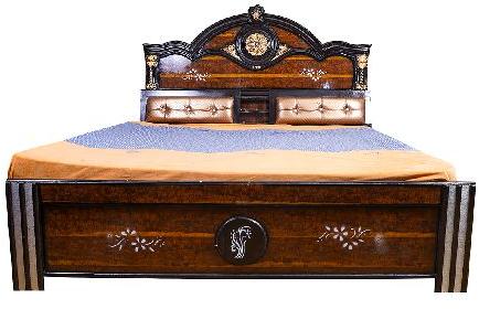 Teak Wood King Size Bed