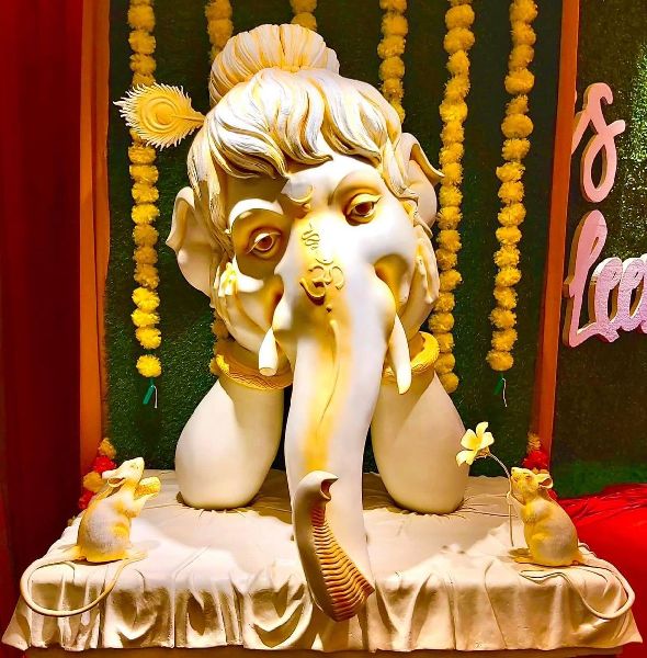 marble ganesh statue