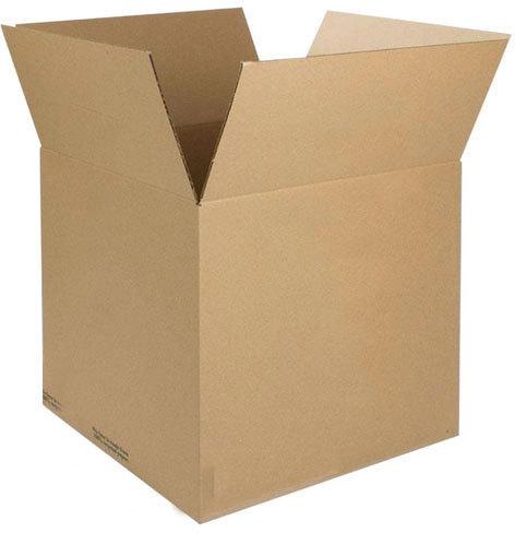 Rectangular Paper Packing Boxes, Color : Brown