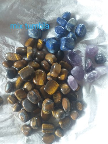 Polished Mixed Tumbled Stone, Feature : Durable, Shiny Looks