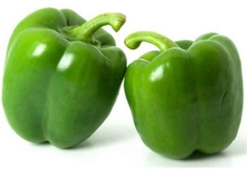 Organic green capsicum, for Cooking