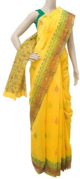 Fancy Handloom Cotton Saree