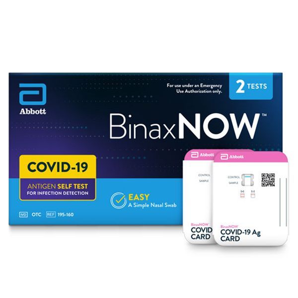 Abbott Binaxnow covid-19 Antigen Self Test