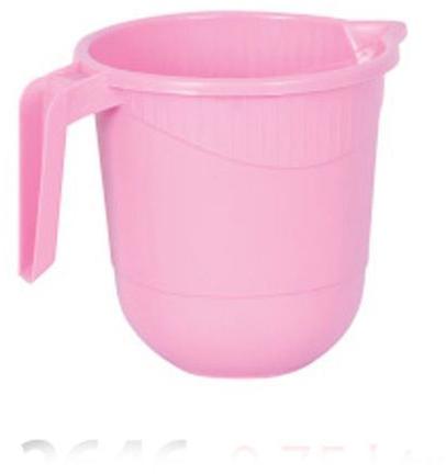 Plain plastic mug, Capacity : 1L