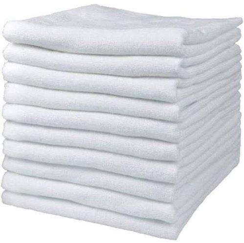 Rectangle Plain Terry Bath Towels, for Bathroom, Size : 20x40 Inch