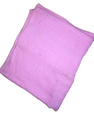 Plain Purple Cotton Face Towels, Size : 12x12 Inch