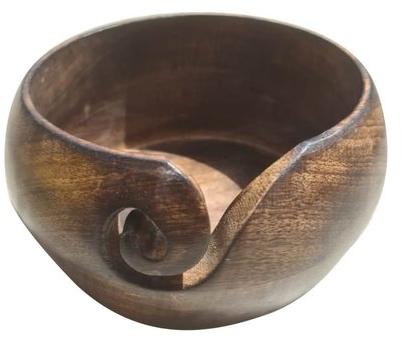 Wooden Yarn Bowl