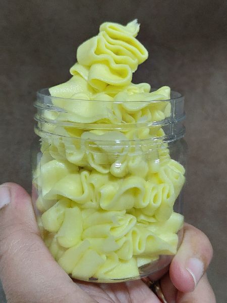 Whipped Cream Soap Lemon Small 70g, for Skincare, Packaging Type : Jar