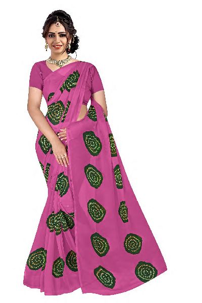 Chiffon Printed Saree