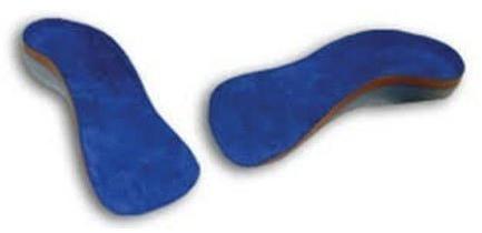 Rayon Rehab Silicone Flat Foot Insole, Color : Blue