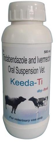Triclabendazole Ivermectin Oral Suspension Tablet, for Veterinary Use Only, Packaging Size : 500 Ml