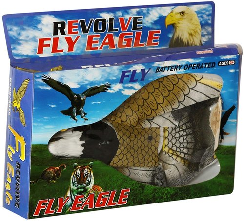 Plastic Revolving Eagle Toy, Color : multi