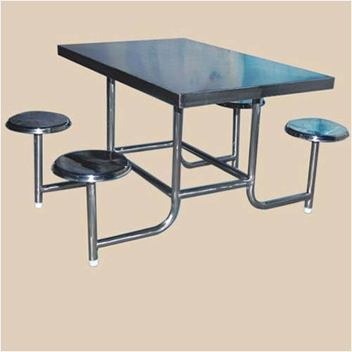 Alisha Stainless Steel Dining Table, for Restaurant, Hotel etc., Shape : Rectangular