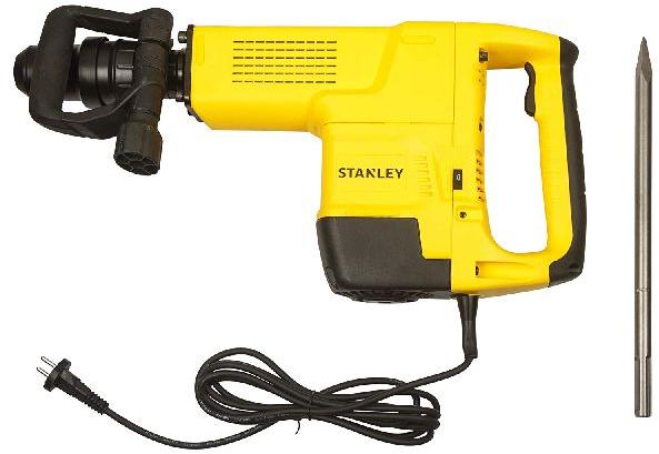 STANLEY STHM10K 1600W, 10Kg SDS-Max Demolition Hammer with Kitbox and Chisel