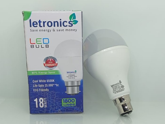 Aluminium Electric AC 18W LED Bulb, for Domestic, Voltage : 220V, 380V