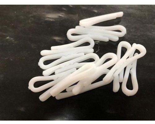 Plastic Packaging Clip, Color : White