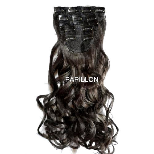 Curly Synthetic Hair Extension, Weight : 100 g, INR 2,000 / Piece by  Papillon Beauty Salon Private Limited | ID - 6089740