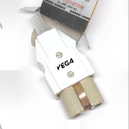 Vega Urea Electric Iron Connector, Color : White