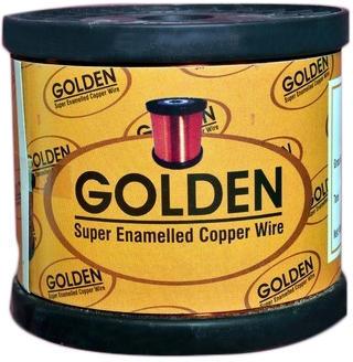 Golden CC Road Enamelled Copper Wire, Packaging Type : Roll