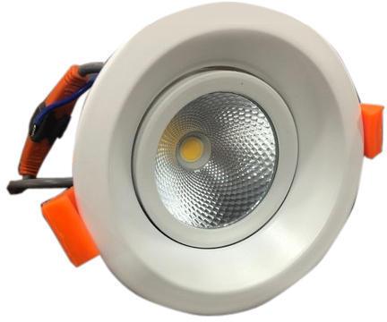 Polycab Round COB LED Light, Lighting Color : Cool White