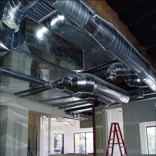 Powder Coated Air Conditioning Spiral Duct