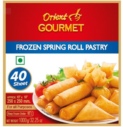 Frozen Spring Roll Pastry