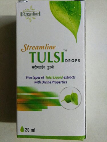 Streamline Shubh Tulsi Drops, Packaging Type : Bottle
