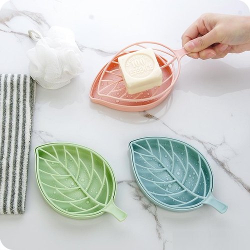 Leaf Shape Designer Soap Tray, Size : Small