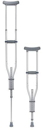 Aluminium Metal Crutches