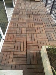 wooden decking tiles