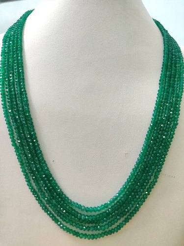 Gemstone Onyx Strand Necklace, Occasion : Party Wear
