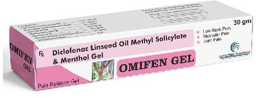 Diclofenac Linseed Oil Methyl Salicylate And Menthol Gel