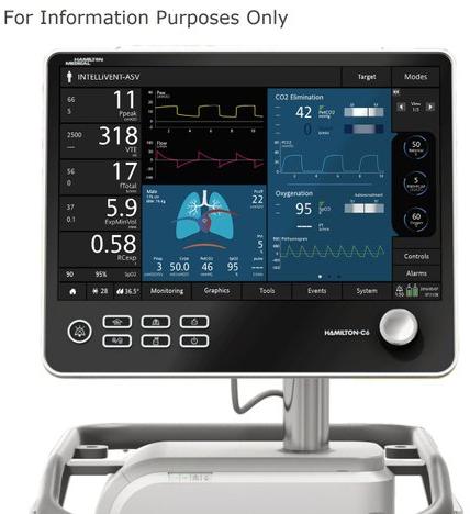 Hamilton C6 Medical Ventilator