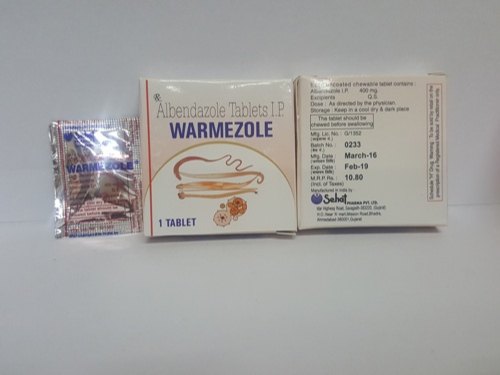  Albendazole Tablet, Medicine Type : Allopathic